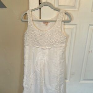 Alberta Ferretti White Lace Dress